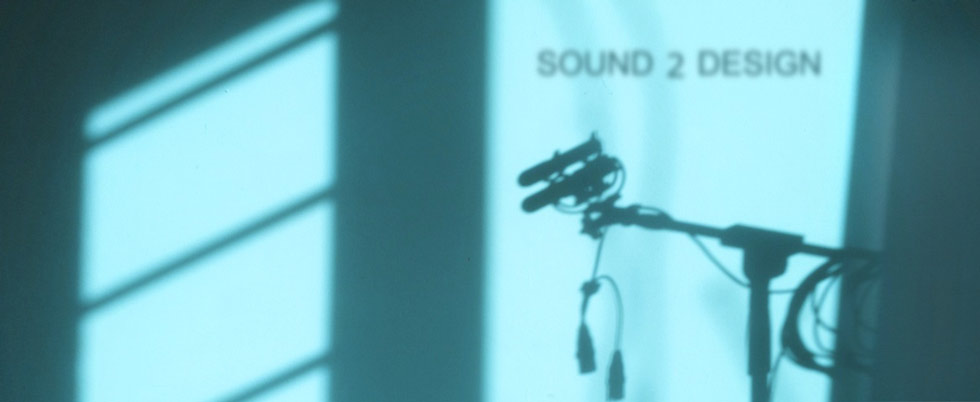 sound design tool: a mid side stereo sennheiser microphone on a stand 